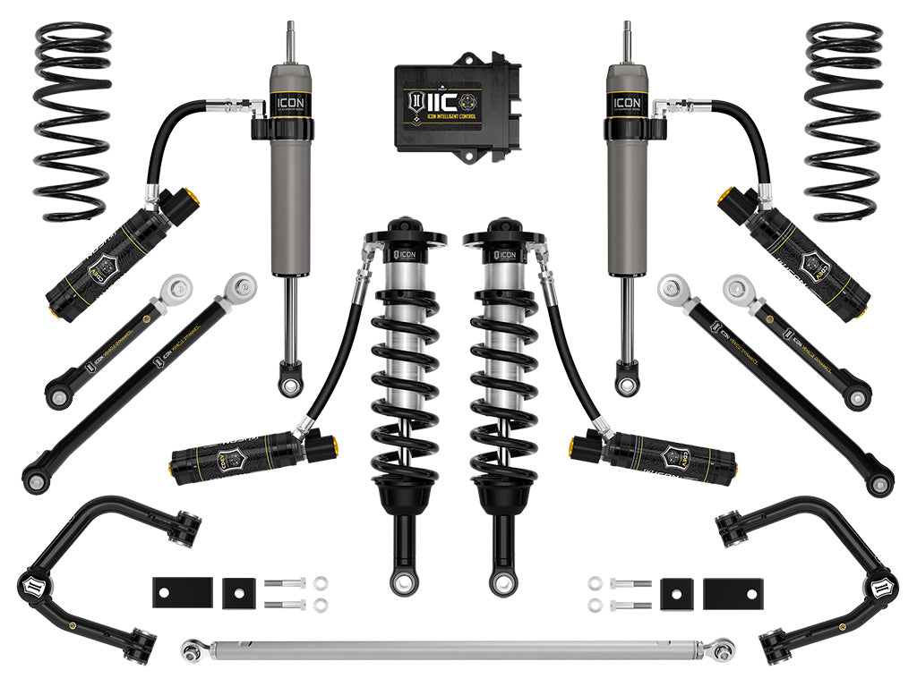 ICON 2023-2024 Toyota Sequoia, 3-4.5" Lift, Stage 12 Suspension System, Tubular K53242T