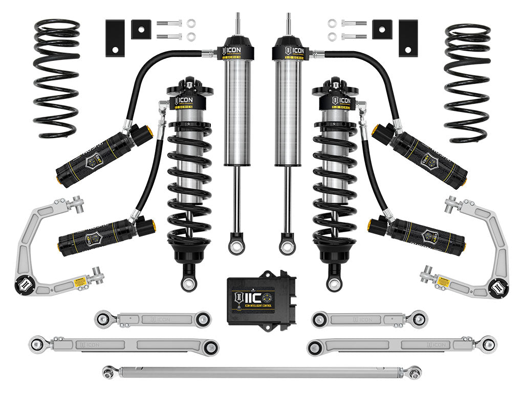 ICON 2023-2024 Toyota Sequoia, 3-4.25" Lift, Stage 4 3.0 Suspension System, Billet K53254