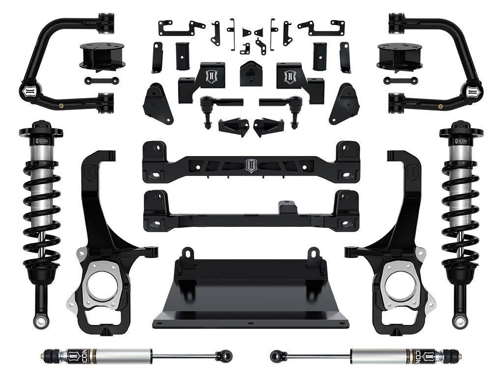 ICON 2022-2023 Toyota Tundra, 6" Lift Stage 2 Suspension System with Tubular Upper Control Arms k53272t