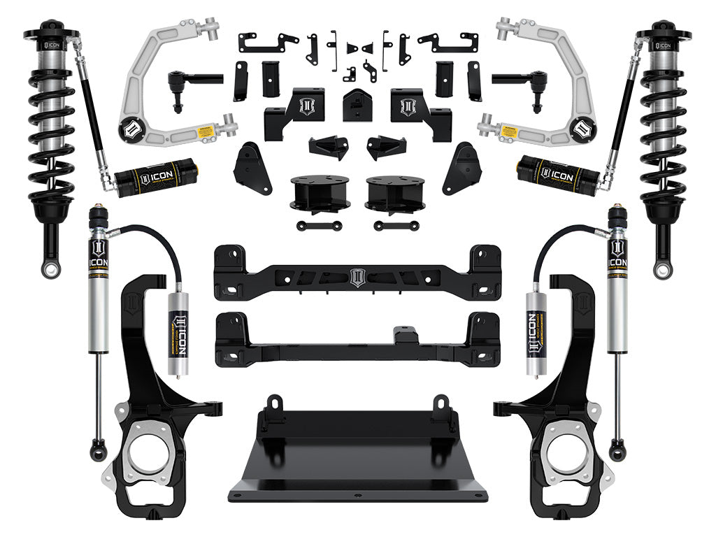 ICON 2022-2024 Toyota Tundra, 6" Lift, Stage 3 Suspension System, Billet k53273