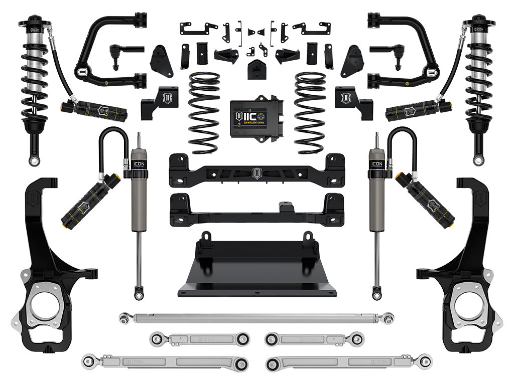 ICON 2022-2024 Toyota Tundra, 6" Lift, Stage 9 Suspension System, Tubular k53279t