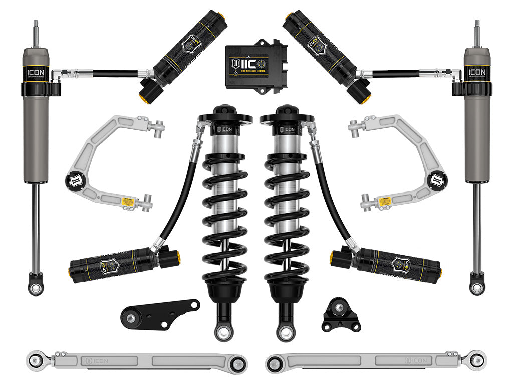 ICON 2024-2025 Toyota Tacoma 1.25-3" Lift, Stage 10 Suspension System, Billet k53300