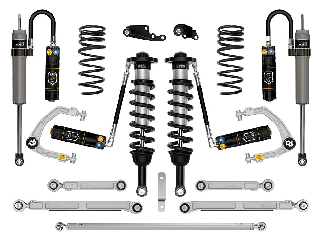 ICON 2024 Lexus GX550, 1.25-3" Lift, Stage 9 Suspension System, CDXS, Billet K53359D