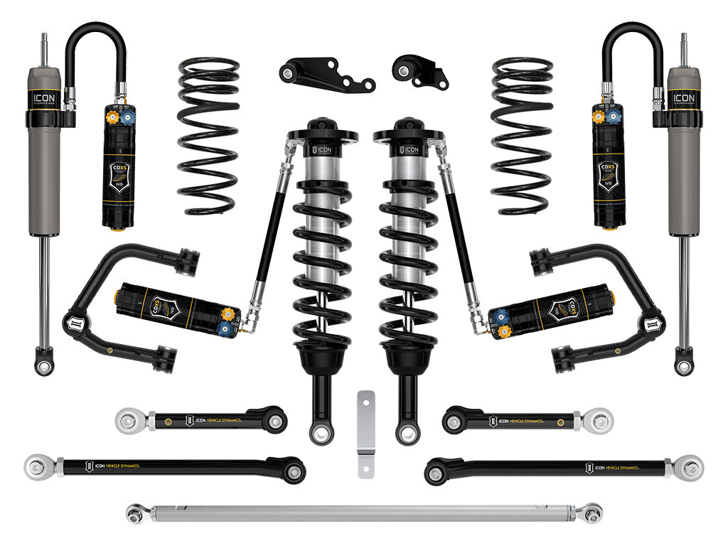 ICON 2024 Lexus GX550, 1.25-3" Lift, Stage 9 Suspension System, CDXS, Tubular K53359TD