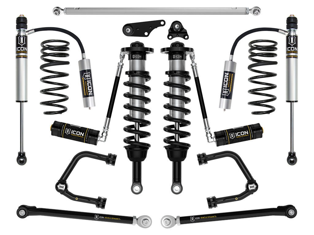 ICON 2024 Toyota Land Cruiser 250 Series, 1.25-3" Lift, Stage 4 Suspension System, Tubular K53364T
