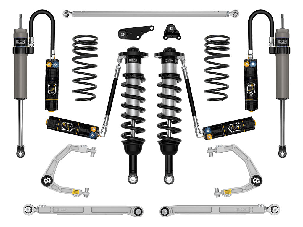 ICON 2024 Toyota Land Cruiser 250 Series, 1.25-3" Lift, Stage 8 Suspension System, CDXS, Billet K53368D