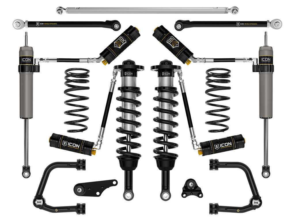 ICON 2024 Toyota Land Cruiser 250 Series, 1.25-3" Lift, Stage 8 Suspension System, CDCV, Tubular k53368t