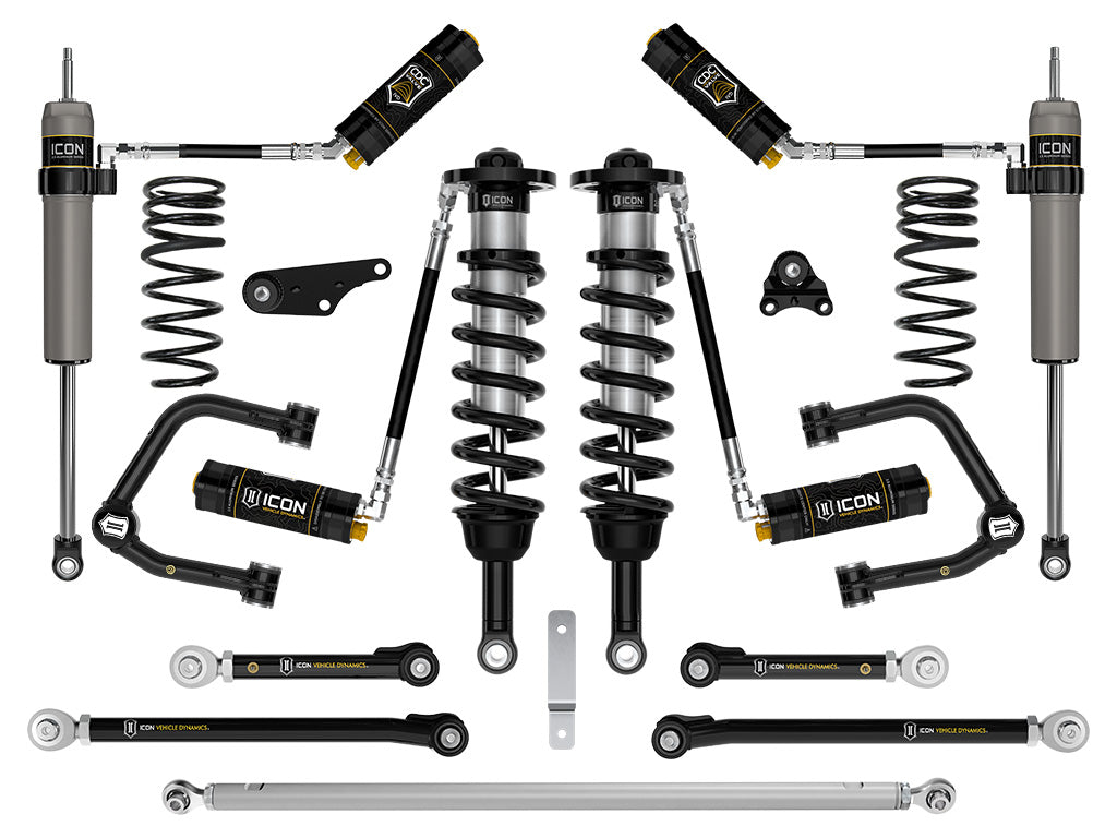 ICON 2024 Toyota Land Cruiser 250 Series, 1.25-3" Lift, Stage 9 Suspension System, CDCV, Tubular K53369T