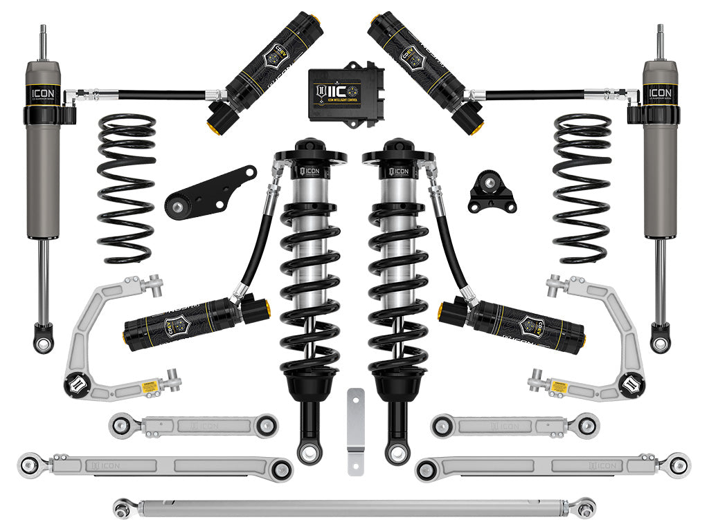ICON 2024 Toyota Land Cruiser 250 Series, 1.25-3" Lift, Stage 12 Suspension System, Billet K53372