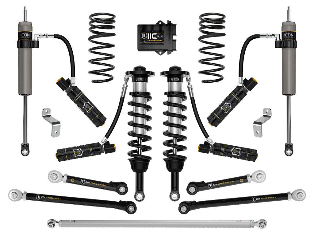 ICON 2023-2024 Toyota Sequoia TRD Pro, 1-2.5" Lift, Stage 10 2.5 Suspension System, Tubular K53400T