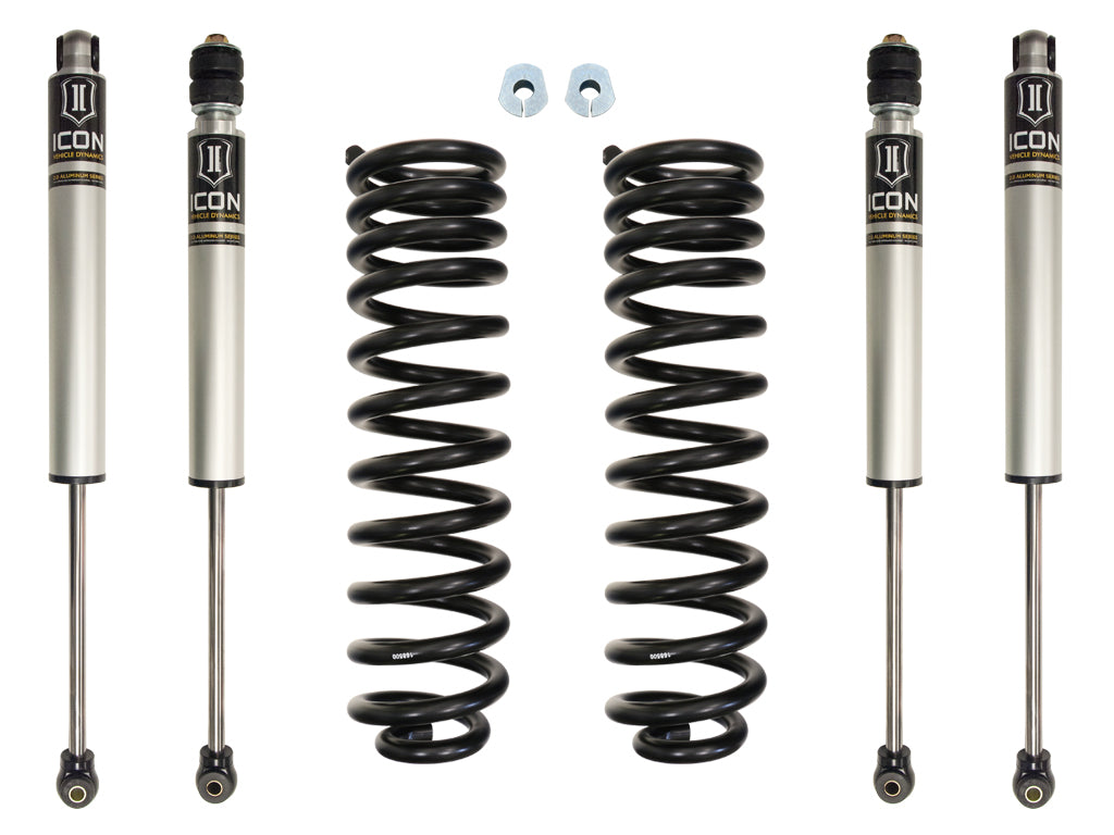 ICON 2005-2016 Ford F-250/F-350 Super Duty 4WD Diesel, 2.5" Lift, Stage 1 Suspension System k62500