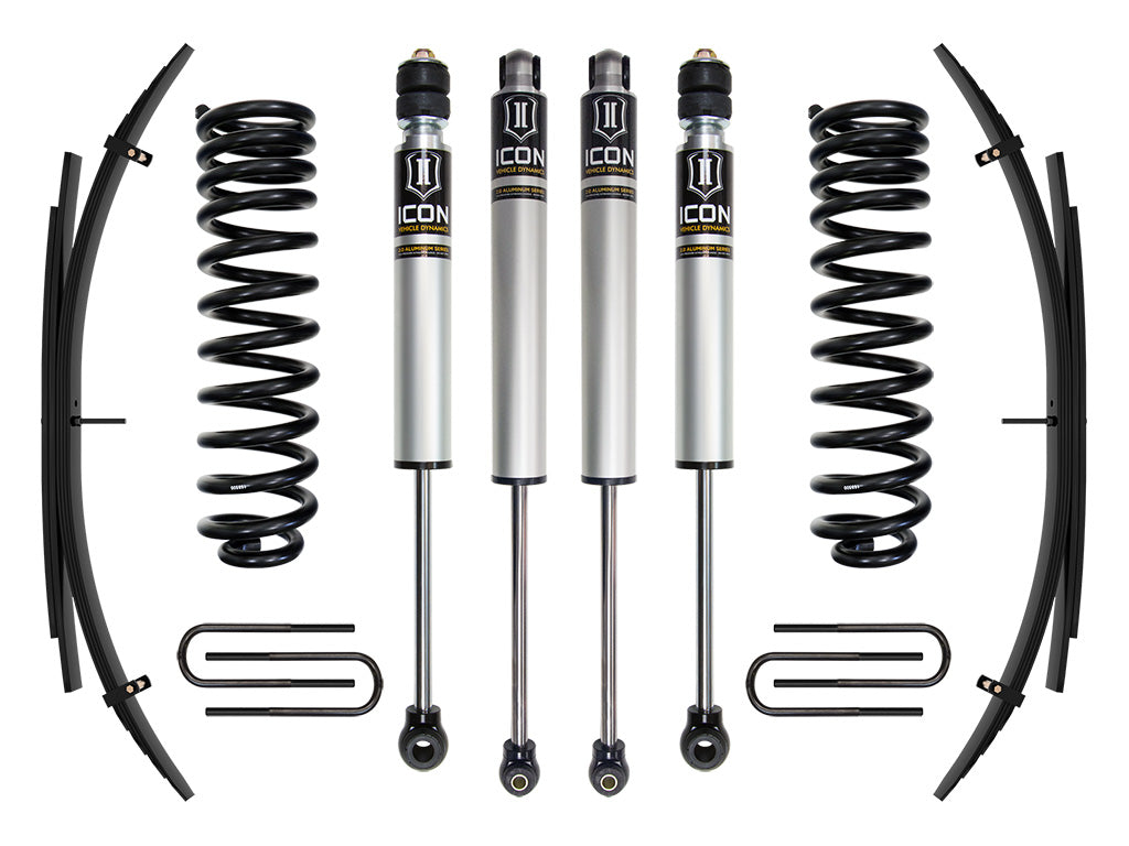 ICON 2017-2019 Ford F-250/F-350 4WD Diesel, 2.5" Lift, Stage 1 Suspension System w/ Expansion Packs K62511L