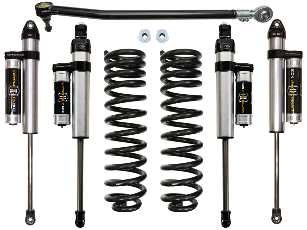 ICON 2017-2019 Ford F-250/F-350 Super Duty 4WD Diesel, 2.5" Lift, Stage 3 Suspension System k62513