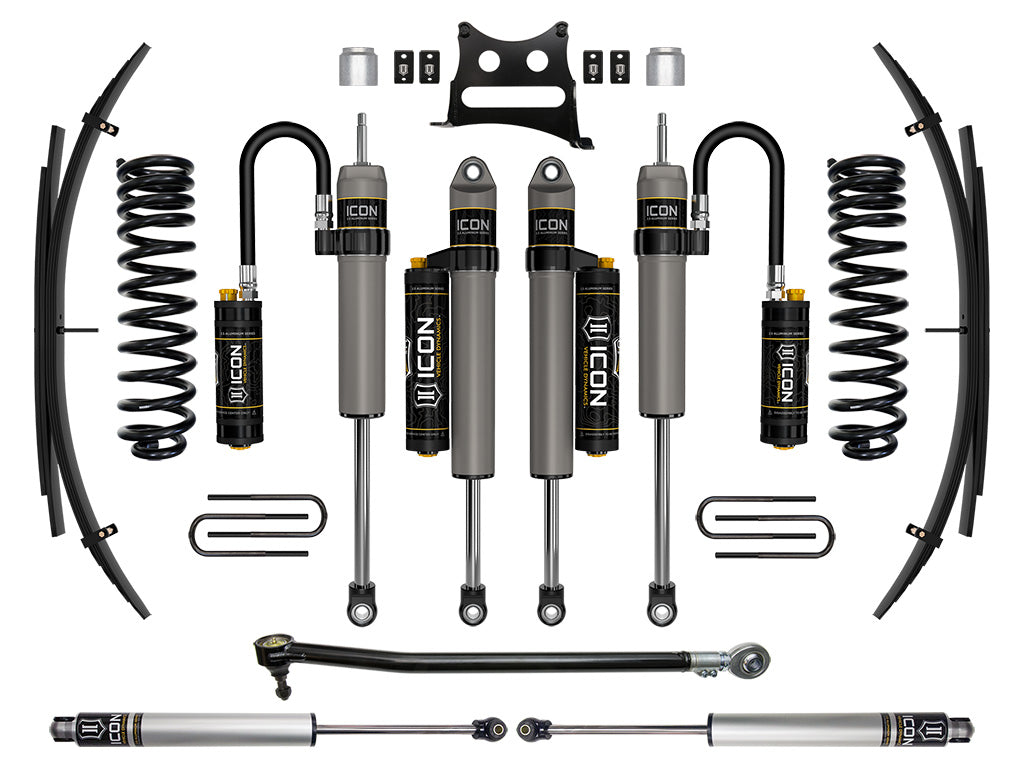 ICON 2017-2019 Ford F-250/F-350 Super Duty 4WD Diesel, 2.5" Lift, Stage 5 Suspension System w/ Expansion Packs K62515L
