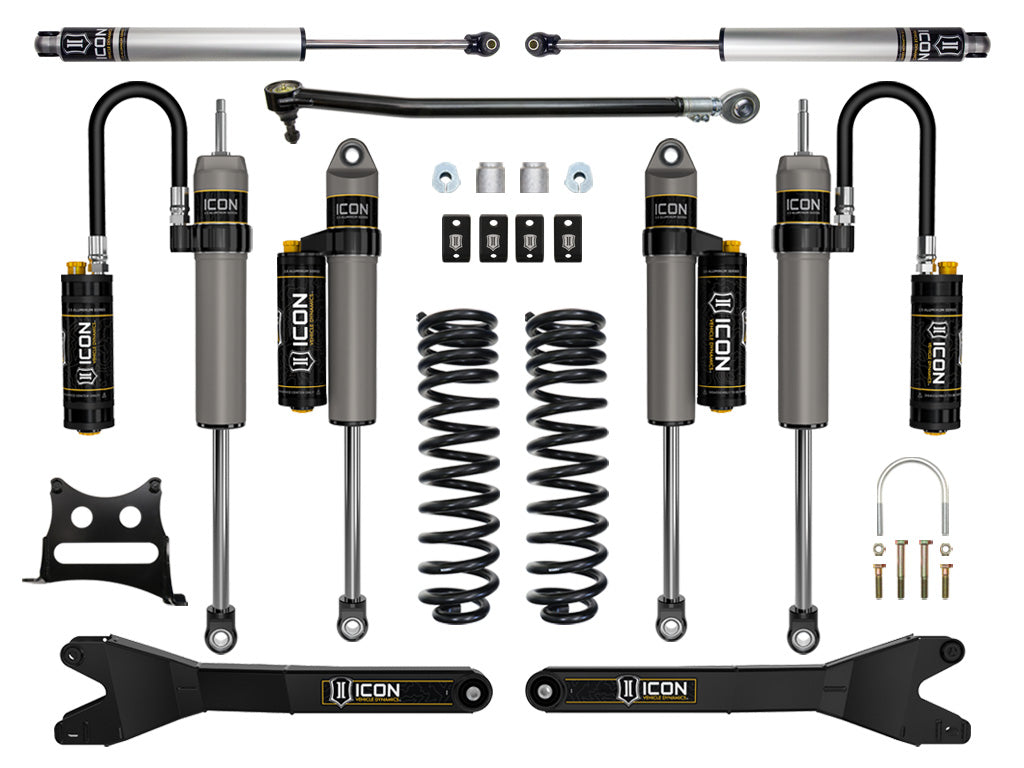 ICON 2017-2019 Ford F-250/F-350 Super Duty 4WD Diesel, 2.5" Lift, Stage 6 Suspension System k62516