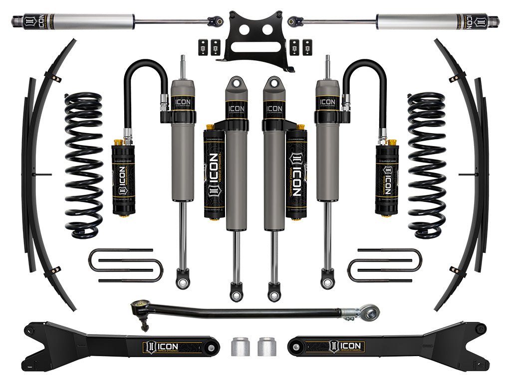 ICON 17-19 Ford F250/F350 4WD, 2.5" Lift, Stage 6 Suspension Sys w/ Leaf Spring k62516l