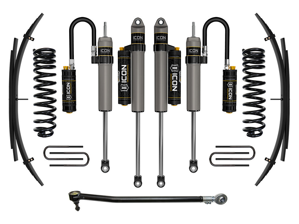 ICON 2020-2022 Ford F-250/F-350 Super Duty 4WD Diesel, 2.5" Lift, Stage 4 Suspension System w/ Expansion Packs K62524L