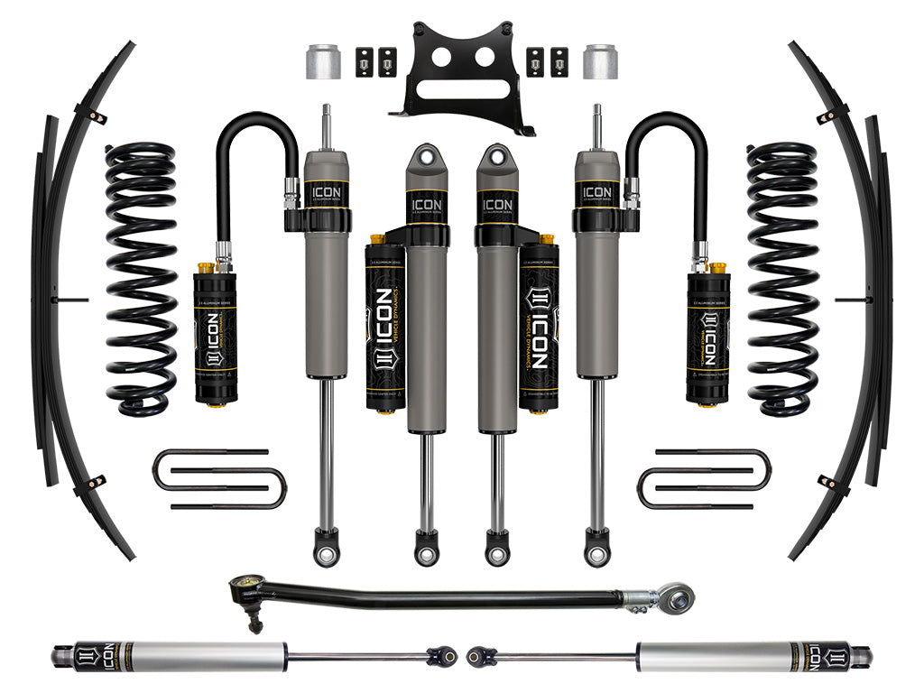 ICON 2020-2022 Ford F-250/F-350 Super Duty 4WD Diesel, 2.5" Lift, Stage 5 Suspension System w/ Expansion Packs K62525L