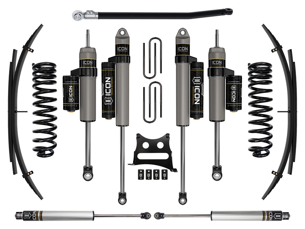 ICON 2011-2016 Ford F-250/F-350 Super Duty 4WD Diesel, 2.5" Lift, Stage 4 Suspension System w/ Expansion Packs K62584