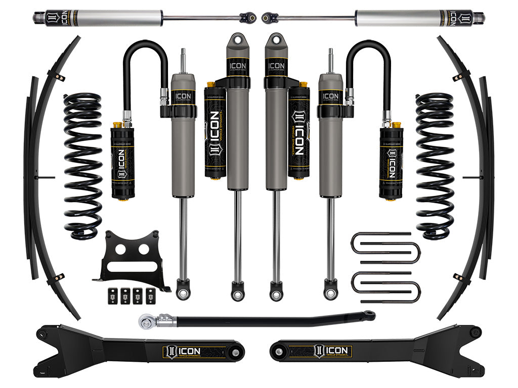 ICON 2011-2016 Ford F-250/F-350 Super Duty 4WD Diesel, 2.5" Lift, Stage 6 Suspension System w/ Expansion Packs K62586