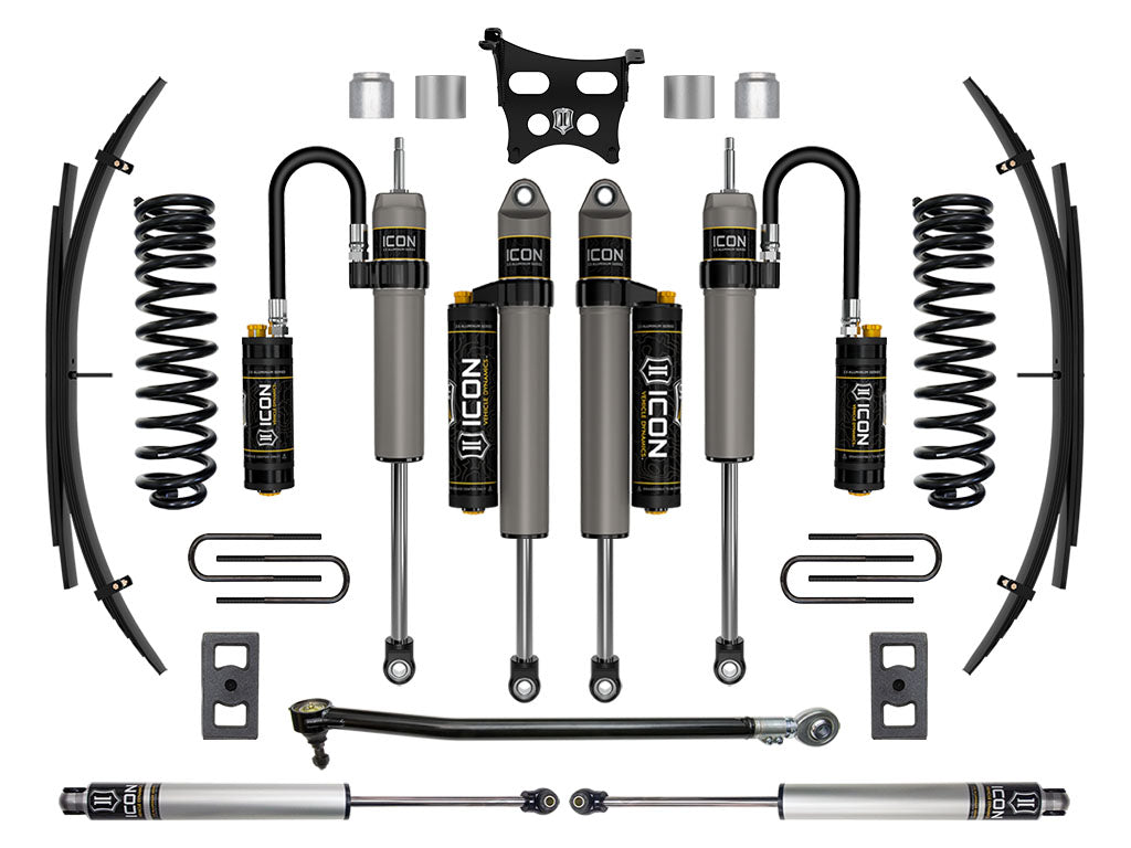 ICON 2023 Ford F-250/F-350 Super Duty 4WD Gas, 2.5" Lift, Stage 5 Suspension System w/ Expansion Packs K62595L