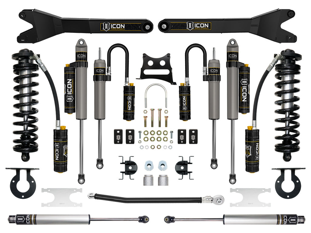 ICON 05-16 FORD F250/F350 2.5-3" STAGE 6 COILOVER CONVERSION SYSTEM K63106