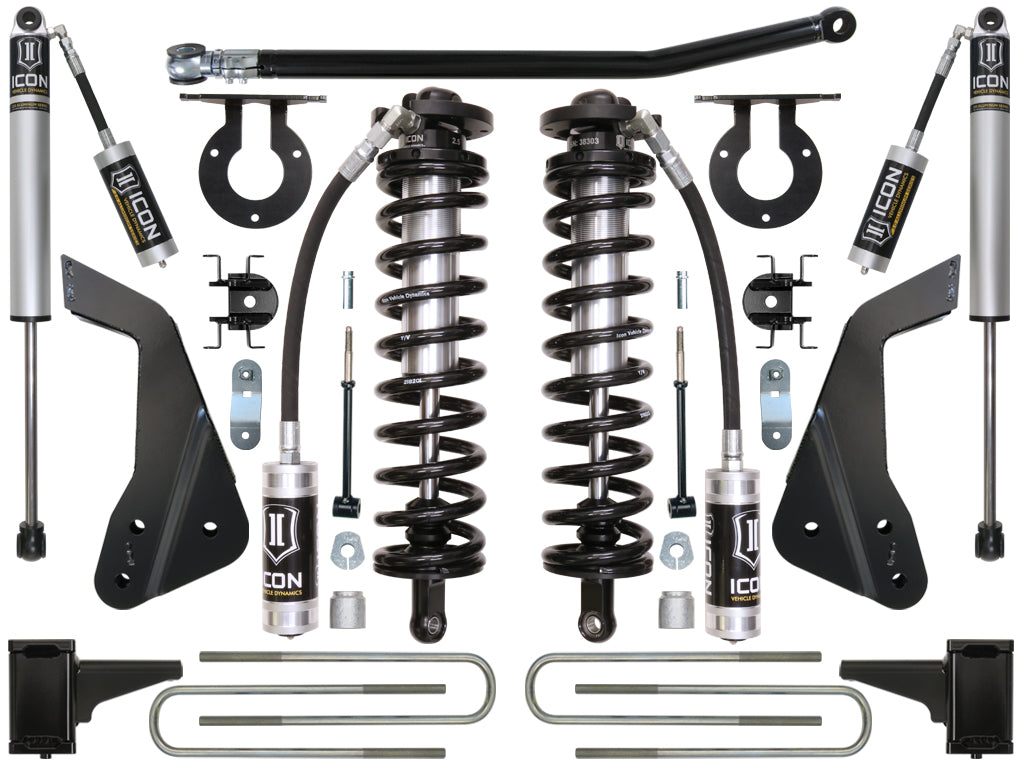ICON 05-07 FORD F-250/F-350 4-5.5" STAGE 1 COILOVER CONVERSION SYSTEM k63111