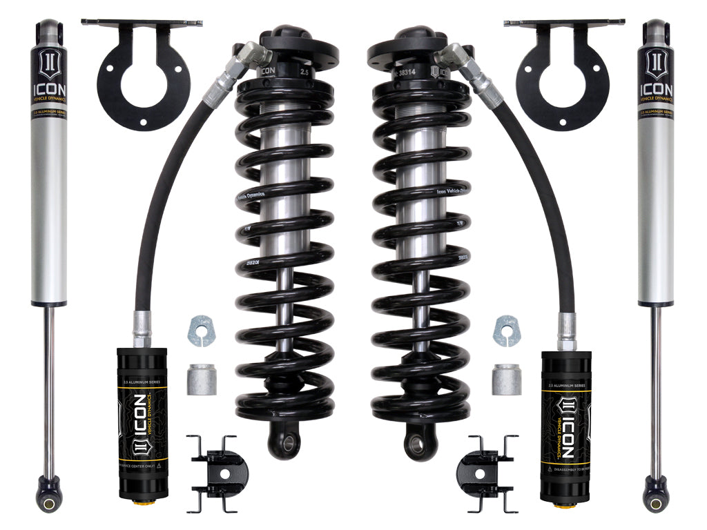 ICON 2017-2023 Ford F-250/F-350 Super Duty 4WD, 2.5-3" Lift, Stage 1 Coilover Conversion System k63141