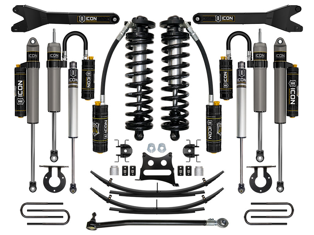 ICON 17-22 Ford F250/F350, 2.5-3" Lift, Stage 6 Coilover System w/ Leaf Springs K63146L