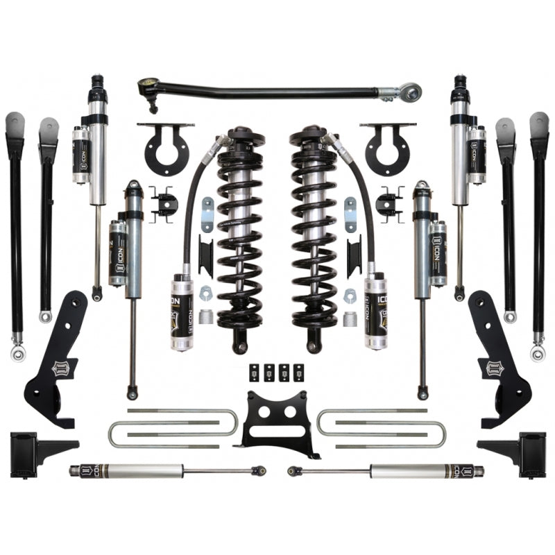 ICON 2017-2022 Ford F250/F350, 4-5.5" Lift, Stage 6 Suspension System k63156