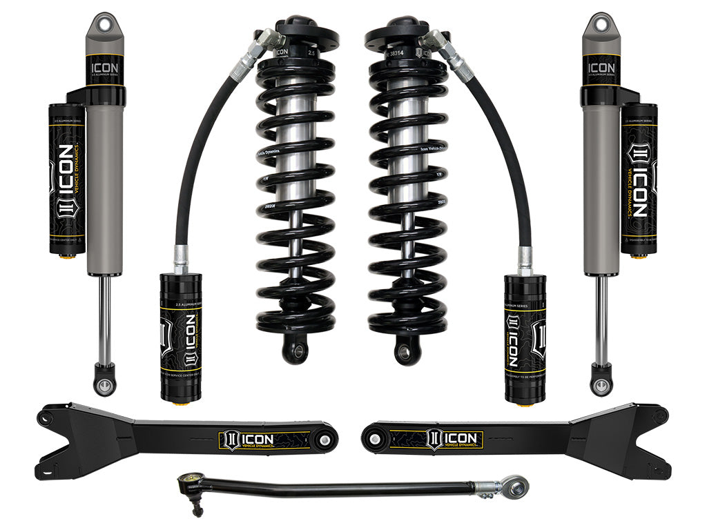 ICON 2023 Ford F-250/F-350 Super Duty 4WD, 2.5-3" Lift, Stage 3 Coilover Conversion System w/ Radius Arms K63163R