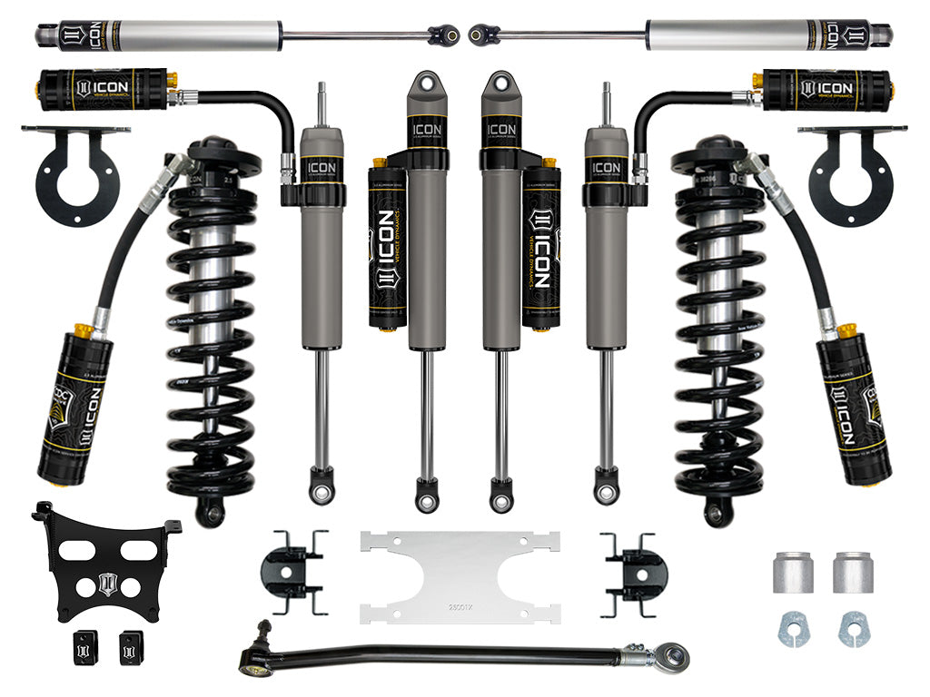 ICON 2023-2024 Ford F-250/F-350 Super Duty 4WD, 2.5-3" Lift, Stage 5 Coilover Conversion System K63165