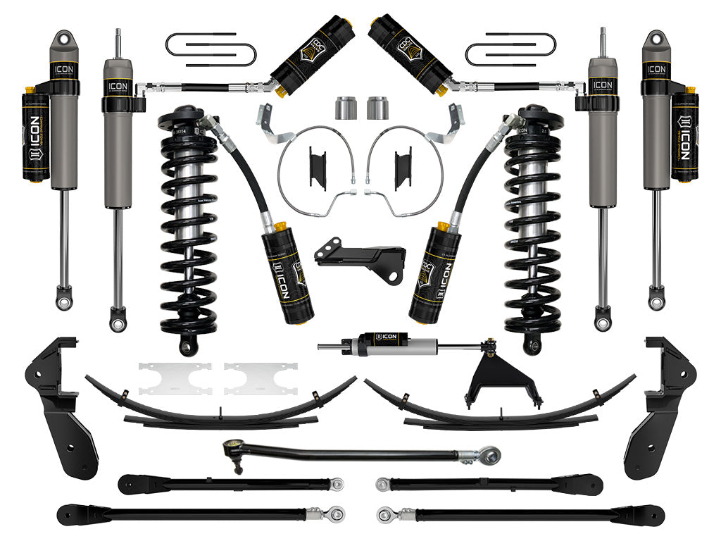 ICON 2023 Ford F-250/F-350 Super Duty 4WD, 4-5.5" Lift, Stage 7 Coilover Conversion System w/ Expansion Packs K63177L