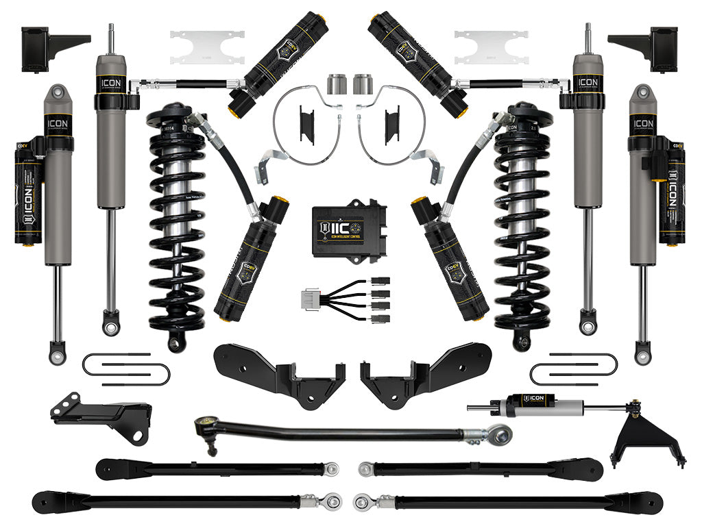 ICON 2023 Ford F-250/F-350 Super Duty 4WD, 4-5.5" Lift, Stage 9 Coilover Conversion System K63179