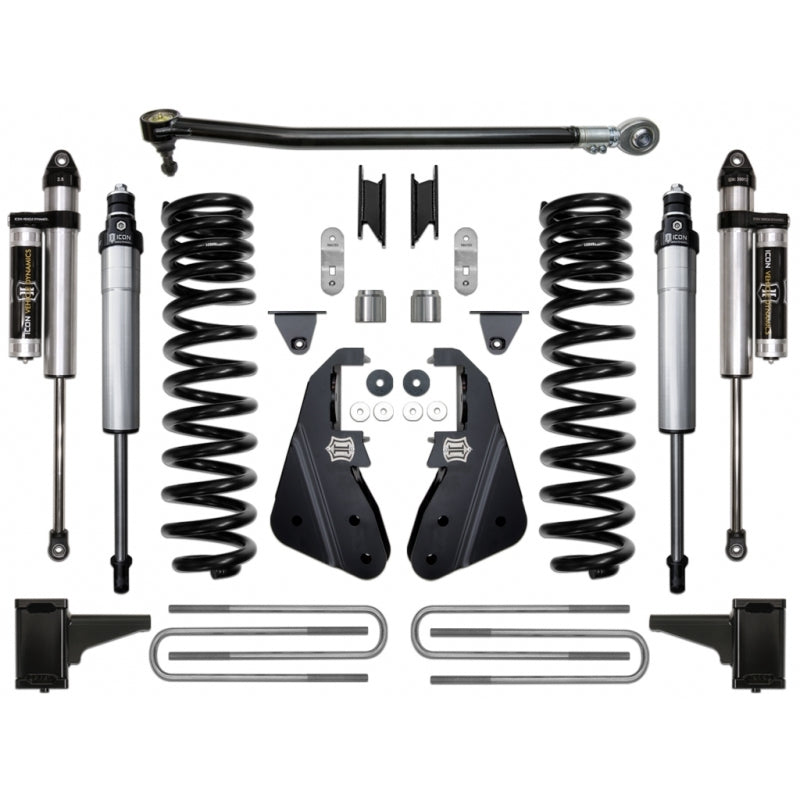ICON 2017-2019 Ford F250/F350, 4.5" Lift, Stage 2 Suspension System k64512