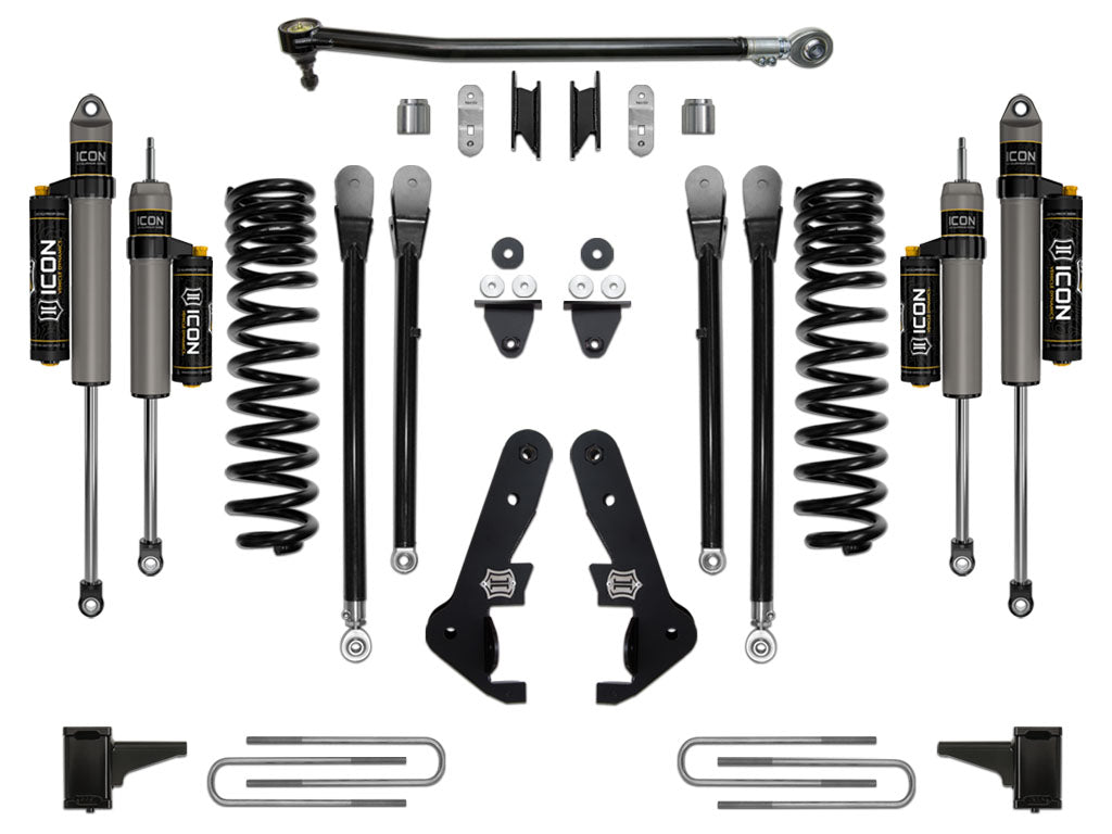 ICON 2020-2022 Ford F250/F350, 4.5" Lift, Stage 4 Suspension System k64524