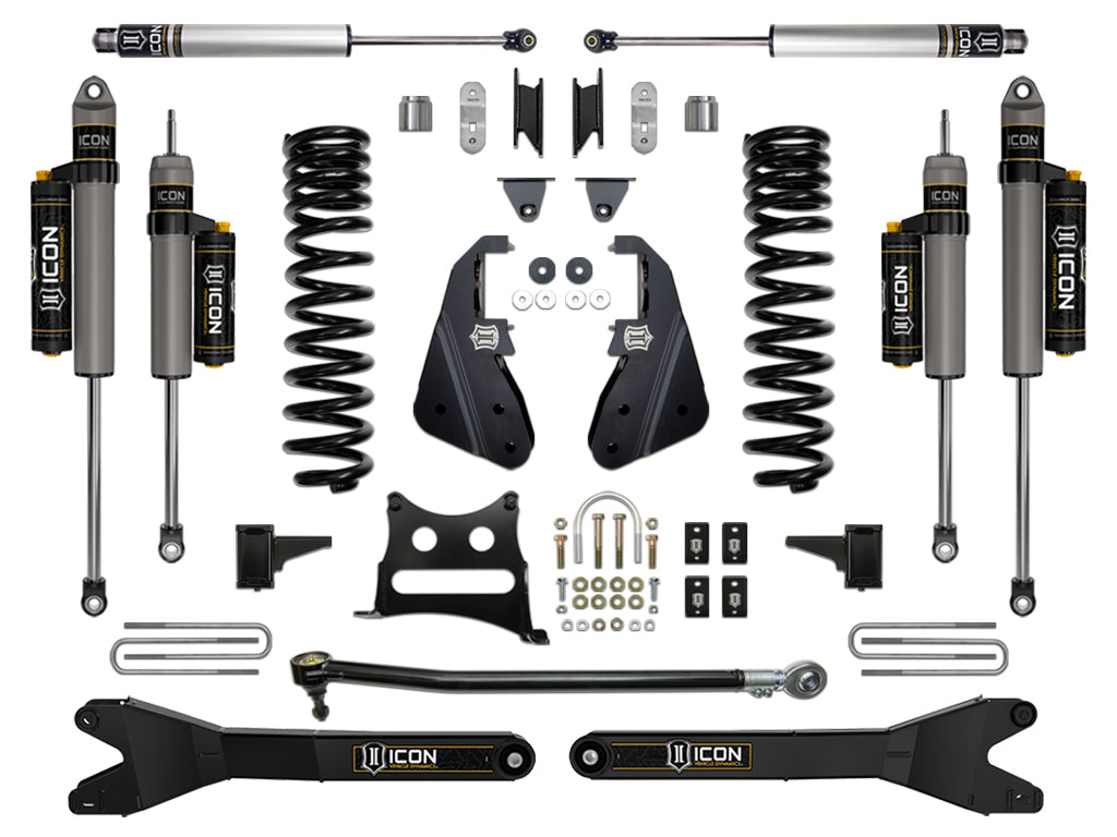 ICON 20-22 Ford F250/F350, 4.5" Lift, Stage 5 Suspension System, w/Radius Arm K64525R