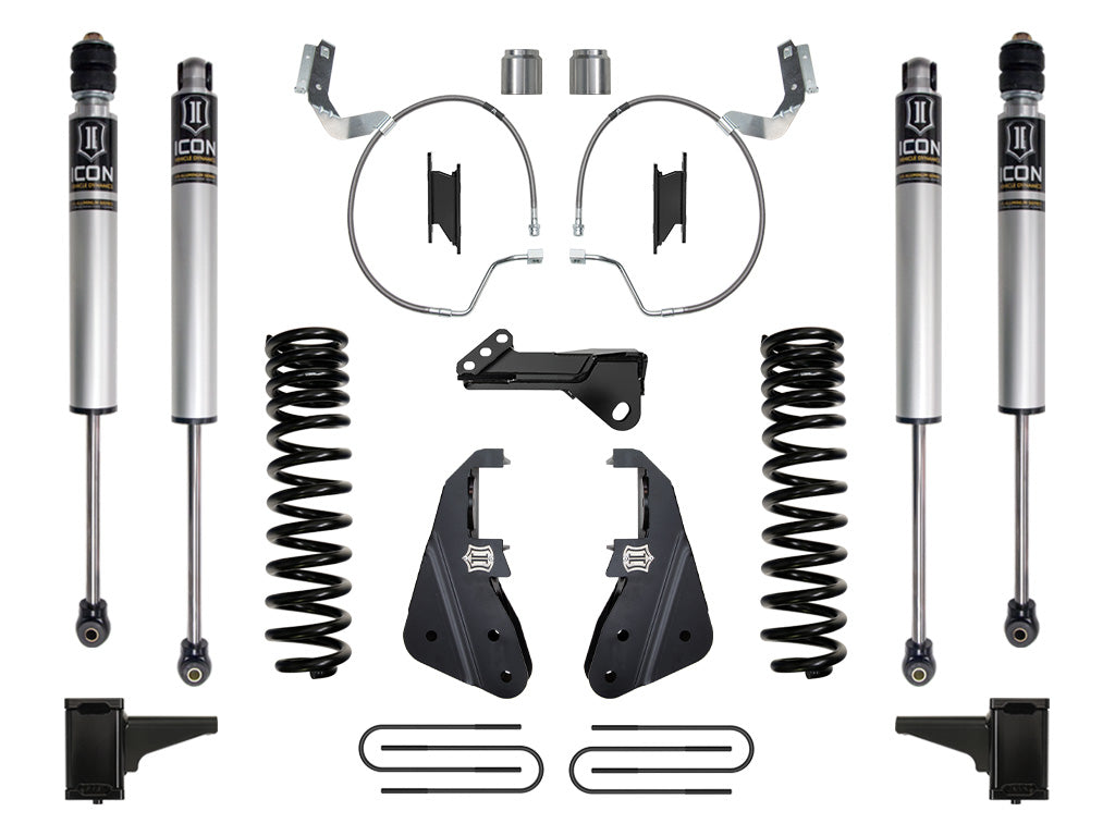 ICON 2023 Ford F-250/F-350 Super Duty 4WD Gas, 4.5" Lift, Stage 1 Suspension System K64531