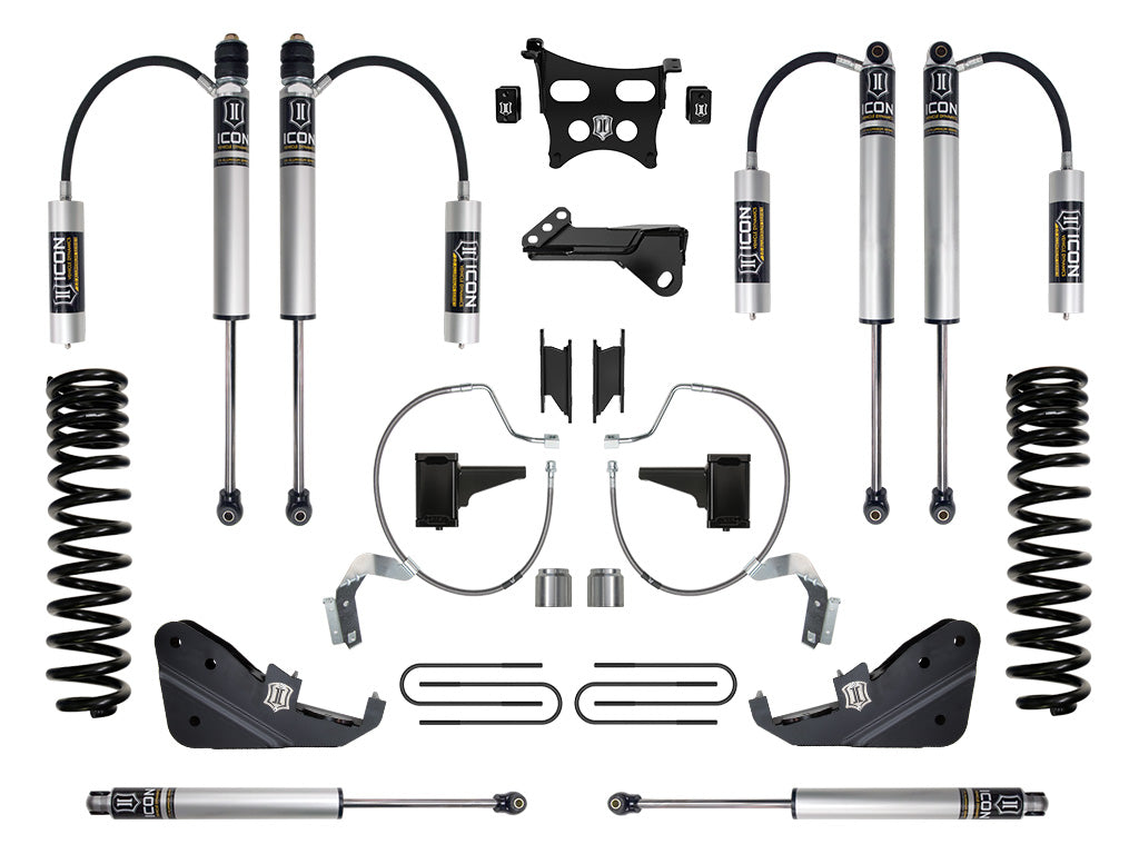 ICON 2023 Ford F-250/F-350 Super Duty 4WD Gas, 4.5" Lift, Stage 2 Suspension System K64532