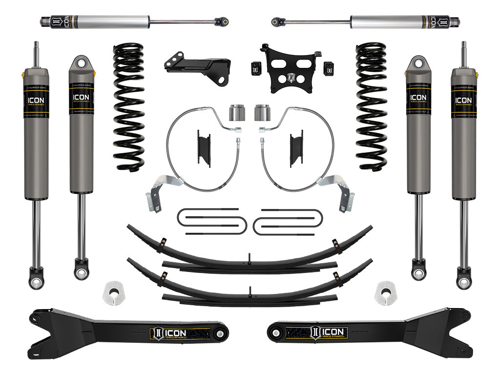 ICON 2023 Ford F-250/F-350 Super Duty 4WD Gas, 4.5" Lift, Stage 3 Suspension System w/ Radius Arms & Expansion Packs K64533RL