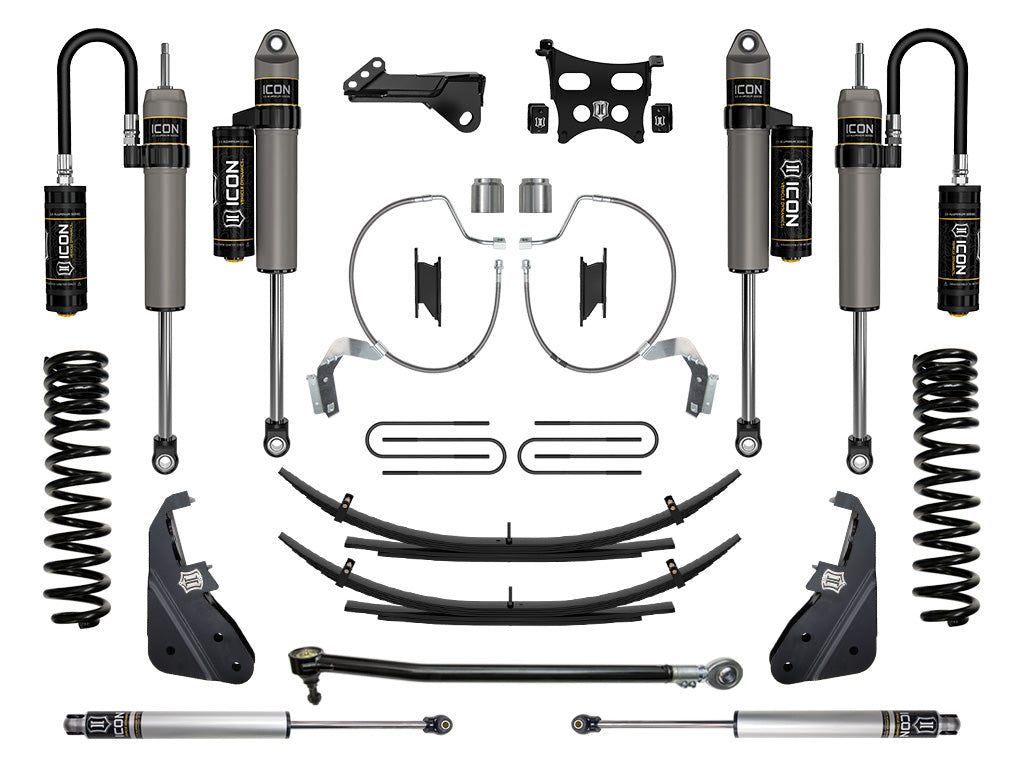 ICON 2023 Ford F-250/F-350 Super Duty 4WD Gas, 4.5" Lift, Stage 4 Suspension System w/ Expansion Packs, K64534L K64534L