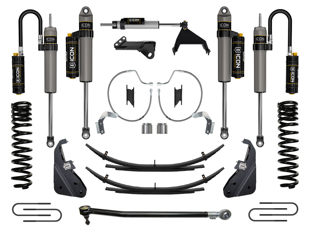 ICON 2023 Ford F-250/F-350 Super Duty 4WD Gas, 4.5" Lift, Stage 5 Suspension System w/ Expansion Packs K64535L