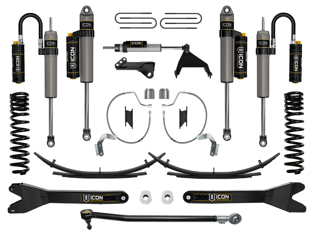 ICON 2023 Ford F-250/F-350 Super Duty 4WD Gas, 4.5" Lift, Stage 5 Suspension System w/ Radius Arms & Expansion Packs K64535RL