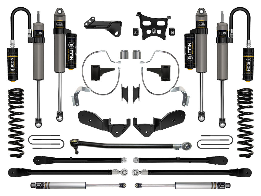 ICON 2023 Ford F-250/F-350 Super Duty 4WD Gas, 4.5" Lift, Stage 6 Suspension System K64536