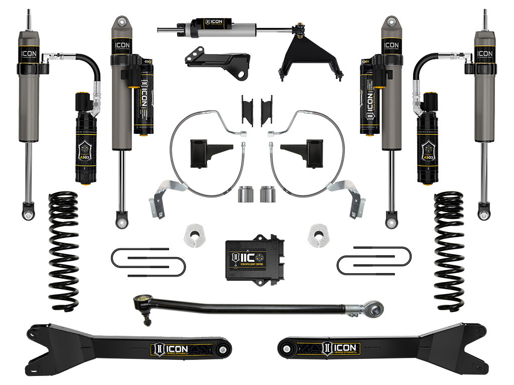 ICON 2023 Ford F-250/F-350 Super Duty 4WD Gas, 4.5" Lift, Stage 8 Suspension System w/ Radius Arms K64538R