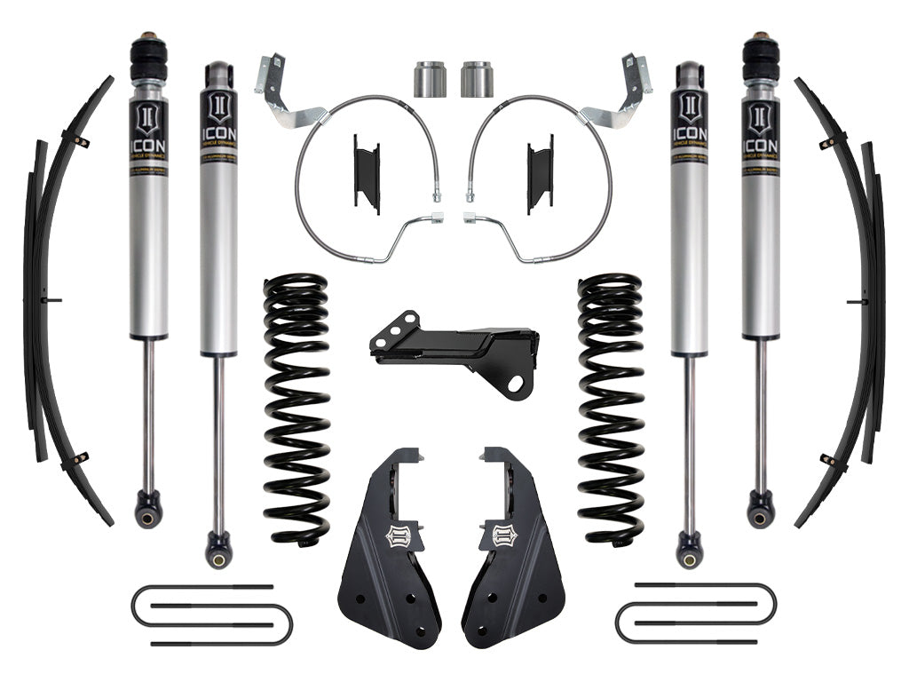 ICON 2023 Ford F-250/F-350 Super Duty 4WD Diesel, 4.5" Lift, Stage 1 Suspension System w/ Expansion Packs K64541L