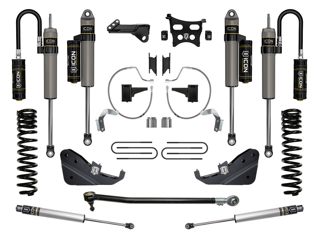 ICON 2023 Ford F-250/F-350 Super Duty 4WD Diesel, 4.5" Lift, Stage 4 Suspension System K64544