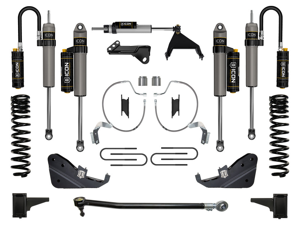 ICON 2023 Ford F-250/F-350 Super Duty 4WD Diesel, 4.5" Lift, Stage 5 Suspension System K64545
