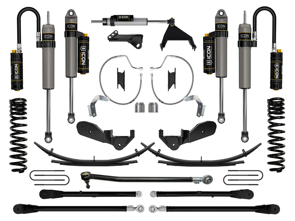 ICON 2023 Ford F-250/F-350 Super Duty 4WD Diesel, 4.5" Lift, Stage 7 Suspension System w/ Expansion Packs K64547L