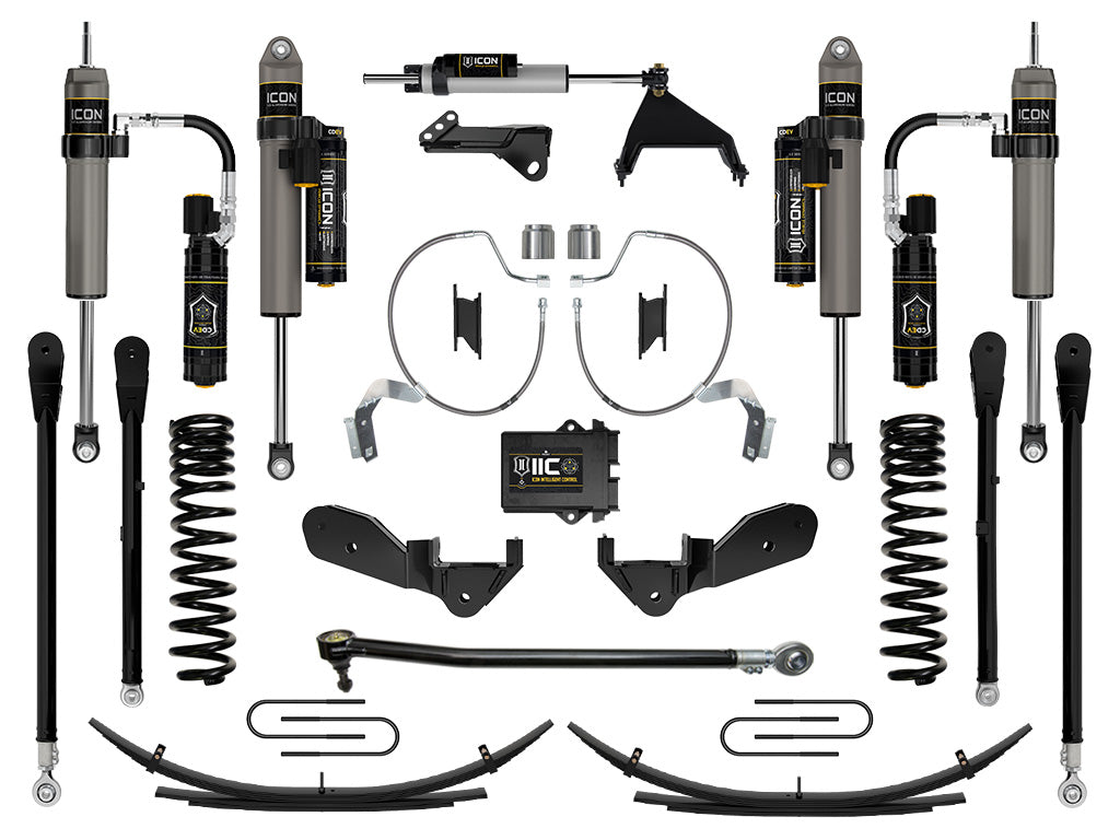 ICON 2023 Ford F-250/F-350 Super Duty 4WD Diesel, 4.5" Lift, Stage 8 Suspension System w/ Expansion Packs K64548L